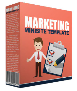 Marketing Minisite Template