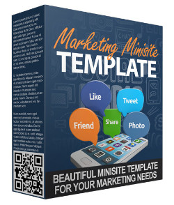 New Marketing Minisite Template