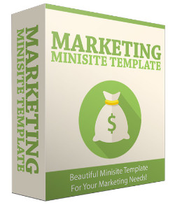 Marketing Minisite Template