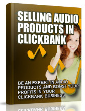 Selling Audio Products in Clickbank