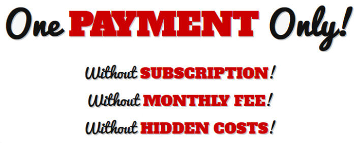One Payment Only